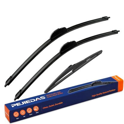3 Replacement Wiper Blades For Mazda 5 2006