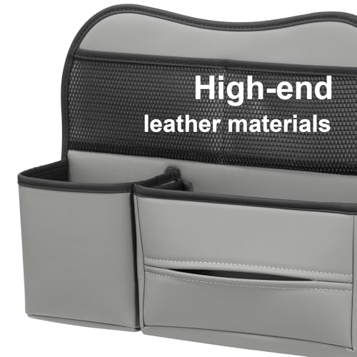 Multifunctional Car Seat Back Organizer with Large Tissue Box Holder