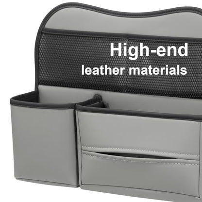 Multifunctional Car Seat Back Organizer with Large Tissue Box Holder