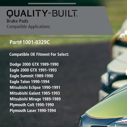 Rear Ceramic Brake Pads
