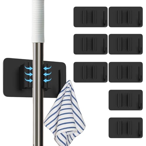8 Pack Stainless Steel Mop Clips