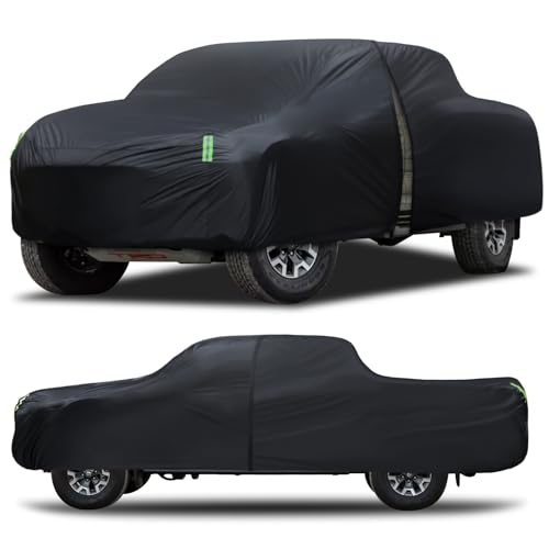 Car Cover Waterproof All Weather Full Outdoor Pickup Truck Cover Rain UV Protection