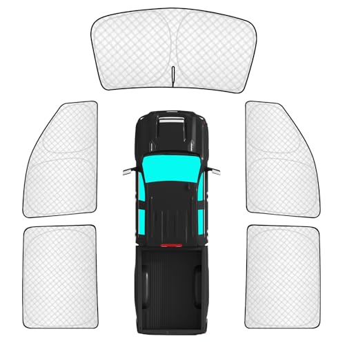 5pcs Thicken Sun Shades for Chevy Silverado 2500 3500 Accessories 2020