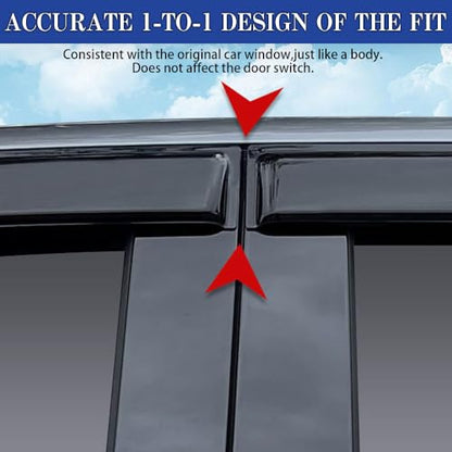 Rain Guards for Kia Soul 2020