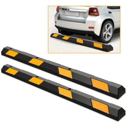 Rubber Parking Curb Garage Floor Stopper