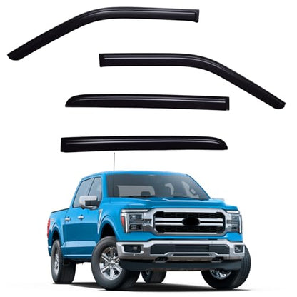 Window Visors Rain Guards Fits 2015