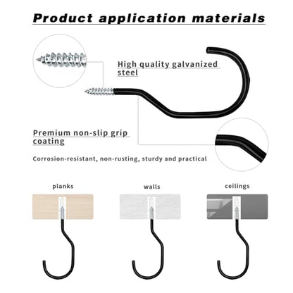 Bike Hooks Heavry Duty 6 (4 Count)
