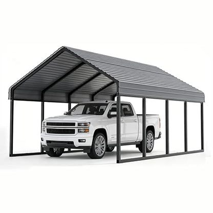 Heavy Duty 10x20 FT Metal Carport for 1 Car