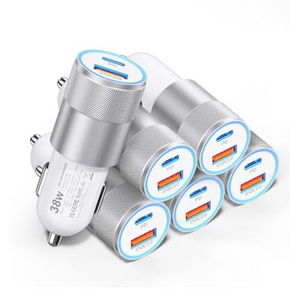 Car Charger USB C 6 (6 Count)