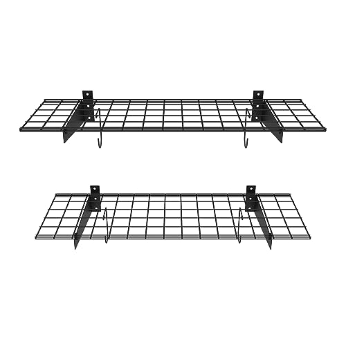 2 Pack Garage Wall Shelves