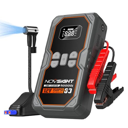 Jump Starter with Air Compressor