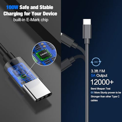140W USB C Car Charger Super Fast Charging for iPhone 17