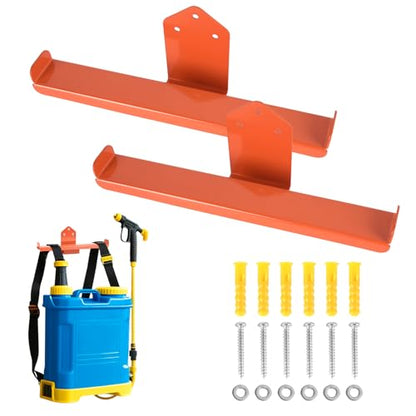 Backpack Leaf Blower Hanger Sprayer Holder Wall Mount 2 Pack