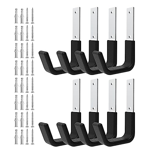 Heavy Duty Garage Utility Hooks (8 Count)