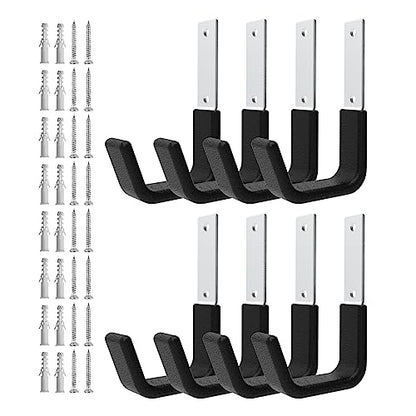 Heavy Duty Garage Utility Hooks (8 Count)