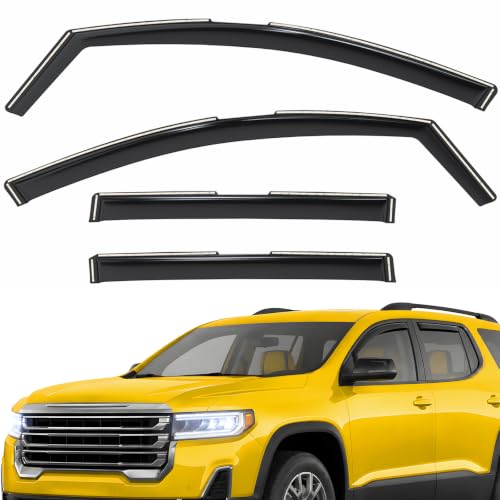 Extra Durable Window Deflectors in (4 Count)