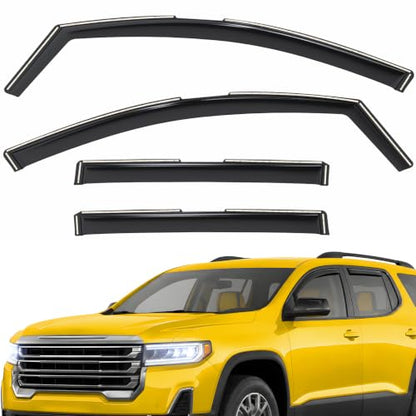 Extra Durable Window Deflectors in (4 Count)
