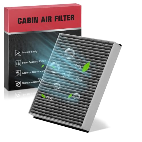 Cabin Air Filter with Activated Carbon Compatible with Ford GT 2017