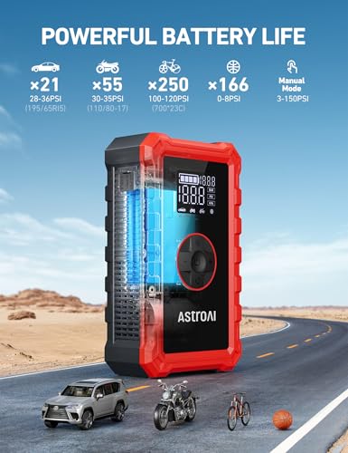 S8 Air Jump Starter with Air Compressor