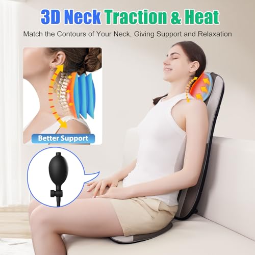 Shiatsu Back Massager with Heat