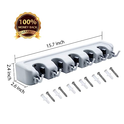 Broom Holder Wall Mounted