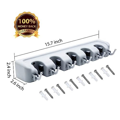 Broom Holder Wall Mounted
