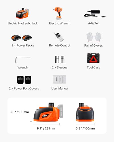 Electric Car Jack Cordless Remote Control