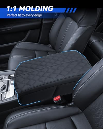 Armrest Cover for 2023 2024 2025 2026 Mazda CX50 Accessories Center Console Middle Lid Pad Protector for Car Elbow Rest