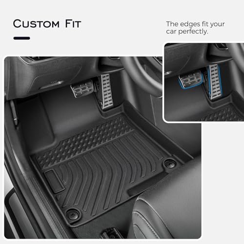 for Kia Sportage Floor Mats & Cargo Liner 2023 (4 Count)