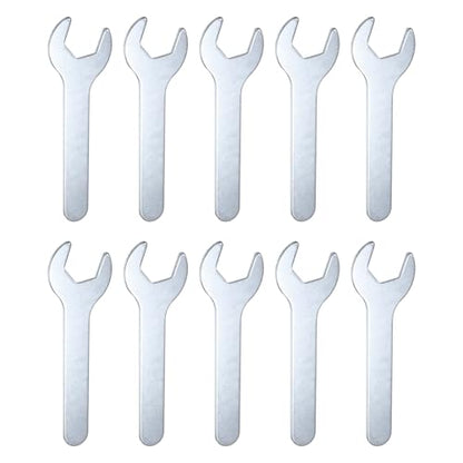 10pcs Small Wrench 21x126x2.8mm Metric U (10 Count)