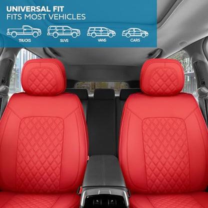 Curated Cabernet Leather Seat Covers for Cars & SUVs