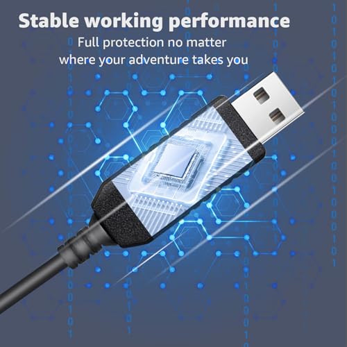 USB to RJ11 Radar Detector Power Cable for Uniden Escort Detectors 3.3Ft