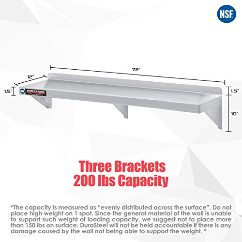 Stainless Steel Wall Shelf