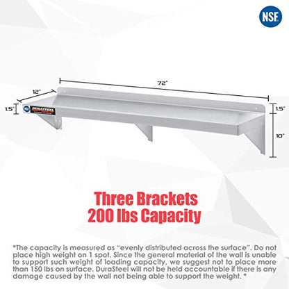 Stainless Steel Wall Shelf