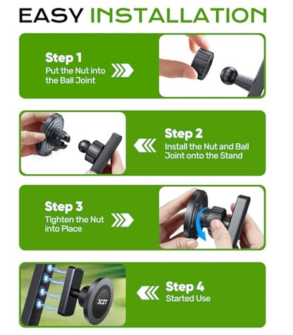 Magnetic Golf Cart Phone Holder for EZGO Club Car Yamaha