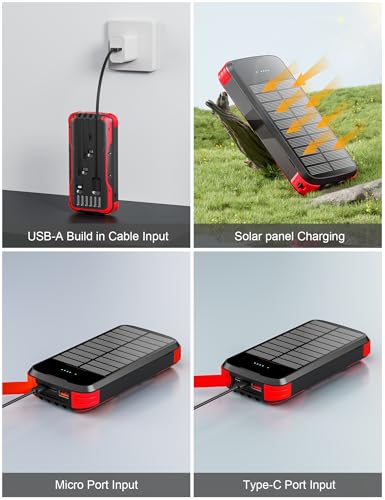 Solar Power Bank 40000mAh