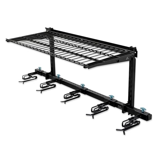 Lone Peak Ski Storage Rack and Wall Shelf