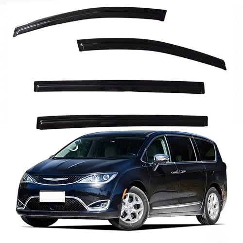 Window Visors Rain Guards Compatible with 2017
