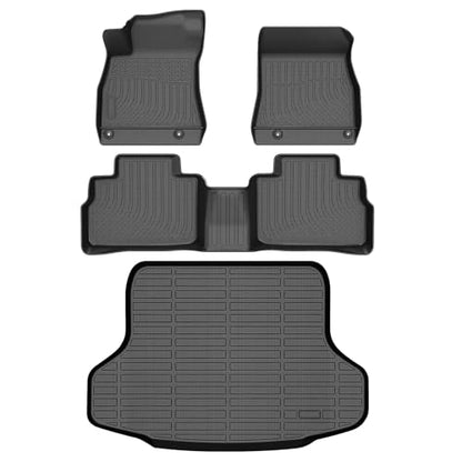 Floor Mats and Cargo Liner Fit for Nissan Sentra 2020 2021 2022 2023 2024 2025 2026 All Weather Floor Mat for Nissan Sentra Accessories Heavy Duty Carpet Protection