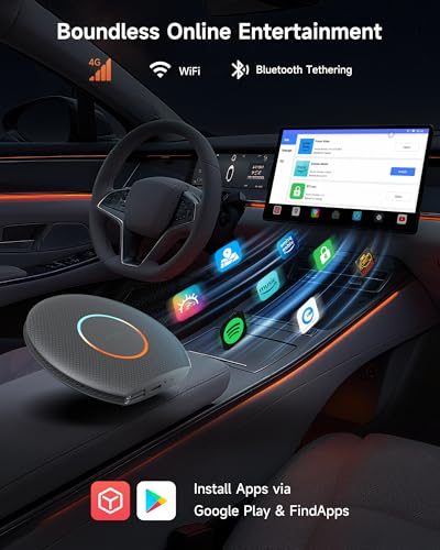 2025 Upgrade CB6 CarPlay AI Box&Android AI Box