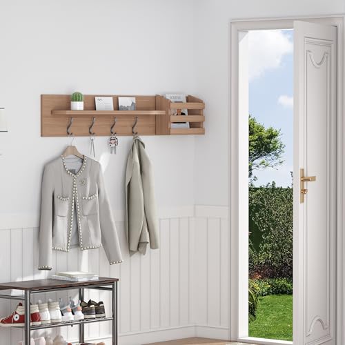 6 Pack Heavy Duty Coat Hooks for Wall Mount (20 Count)