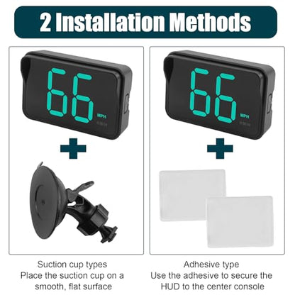 GPS Digital Speedometer for Car MPH (2 Count)