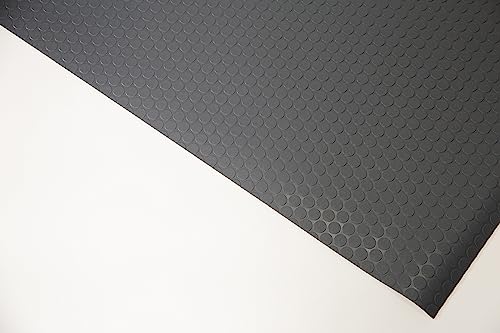 Performance Vinyl Garage Runner Small Coin Pattern