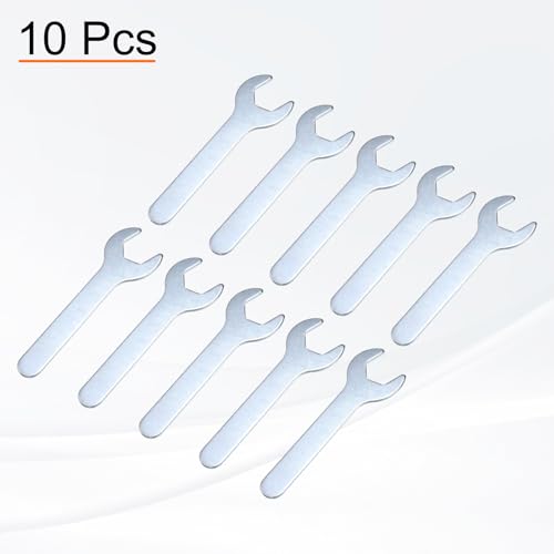 10pcs Small Wrench 21x126x2.8mm Metric U (10 Count)