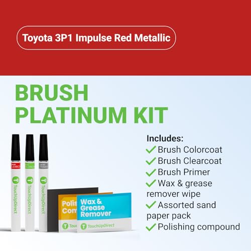 Car Paint Touch Up Brush Kit