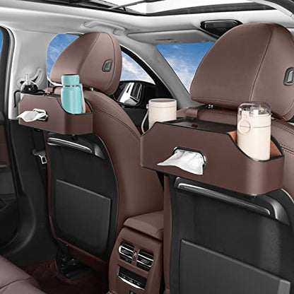 Car Seat Back Organizer with Cup Holders (22.9281 Ounce)