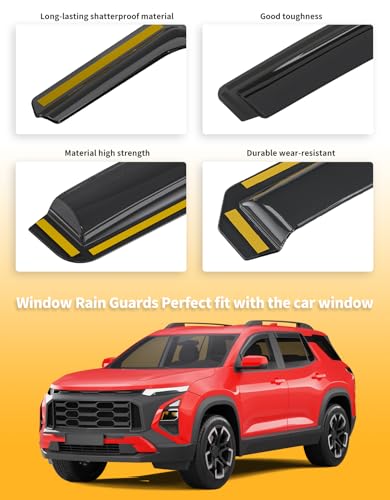 Window Visors Rain Guards for Chevy