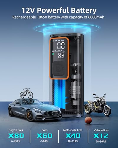 Tire Inflator Portable Air Compressor