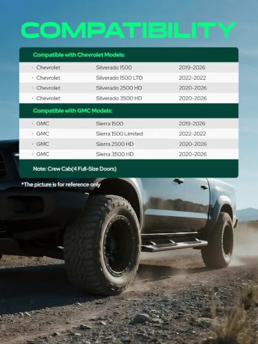 5 Inch Running Boards for Chevy & GMC