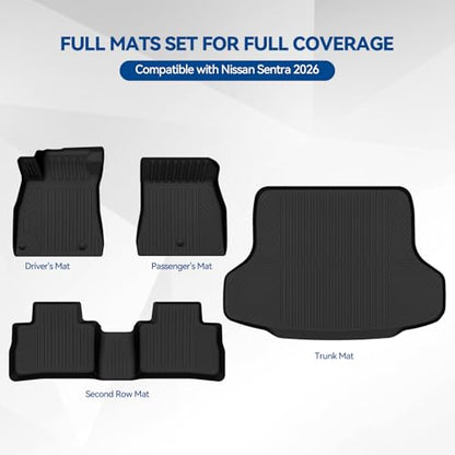 Custom Fit Floor Mats for Nissan Sentra 2026